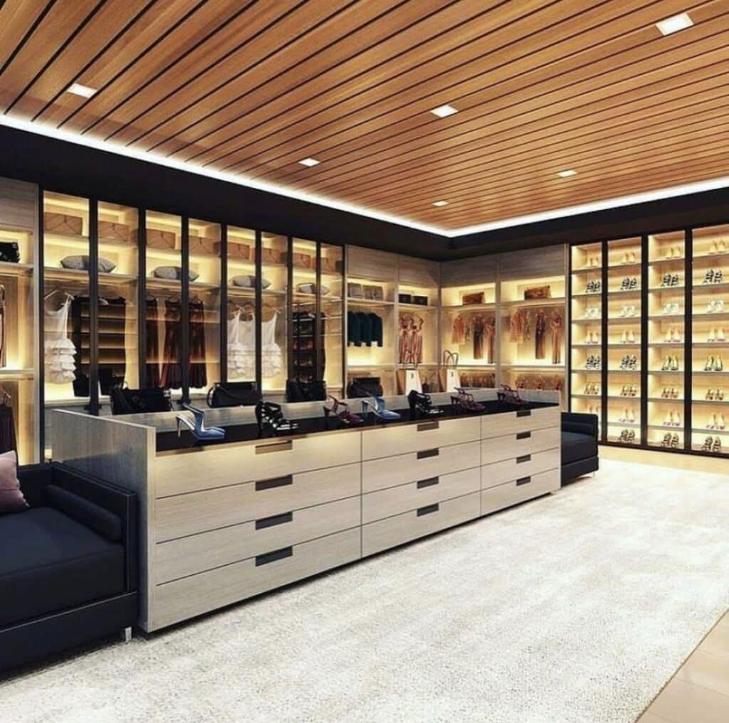 Custom wardrobe and interior craftsmanship by Al-Awan Furniture
