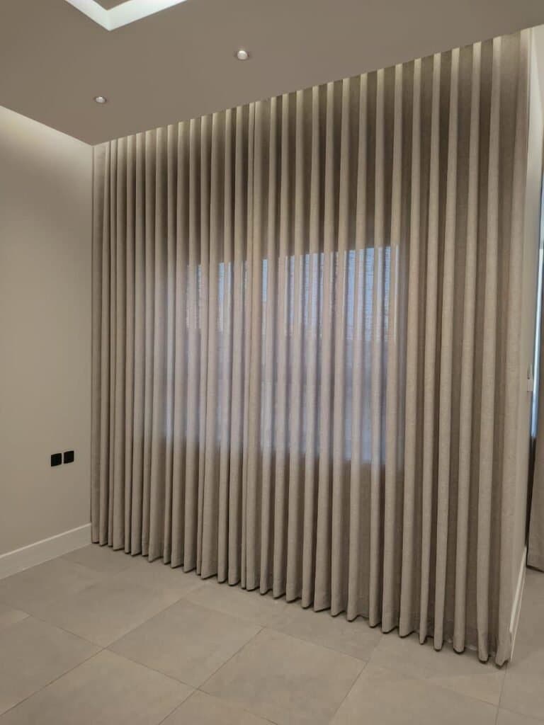 Elegant custom curtains