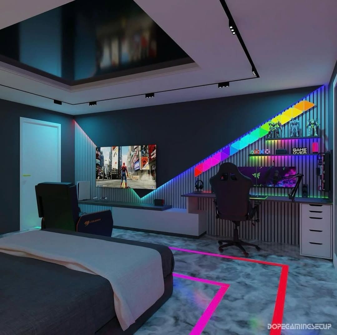 Gaming Room Design & Furniture - project photo 5