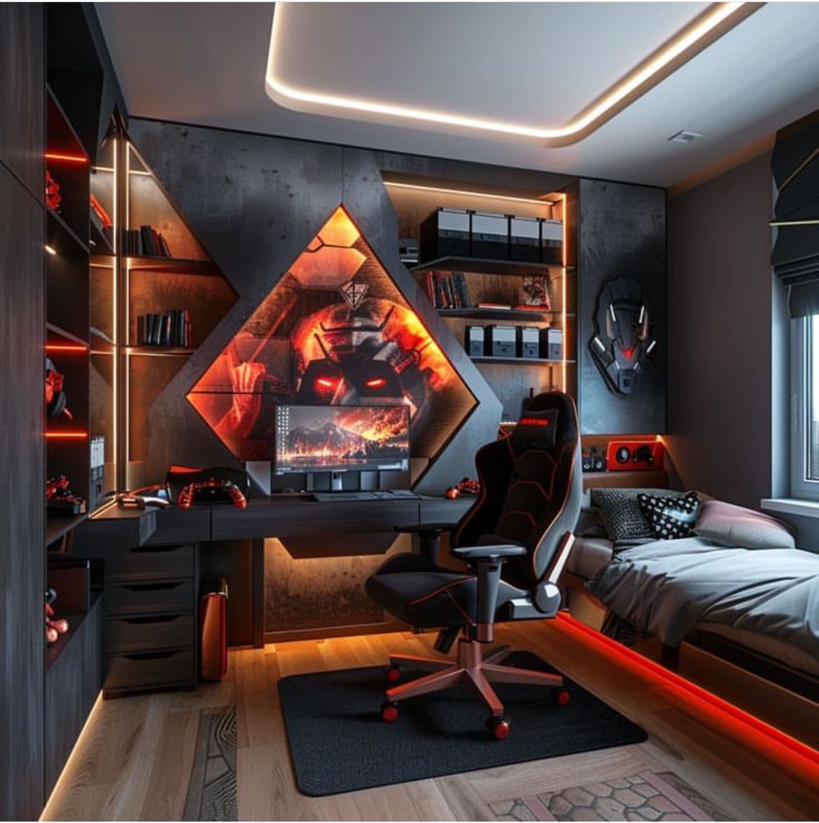 Gaming Room Design & Furniture - project photo 8