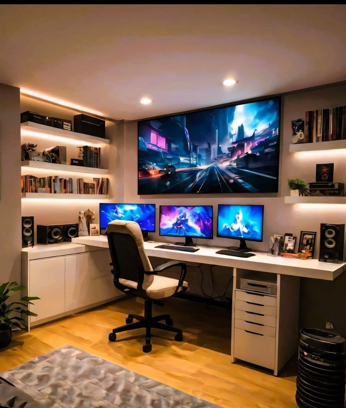 Gaming Room Design & Furniture - project photo 12