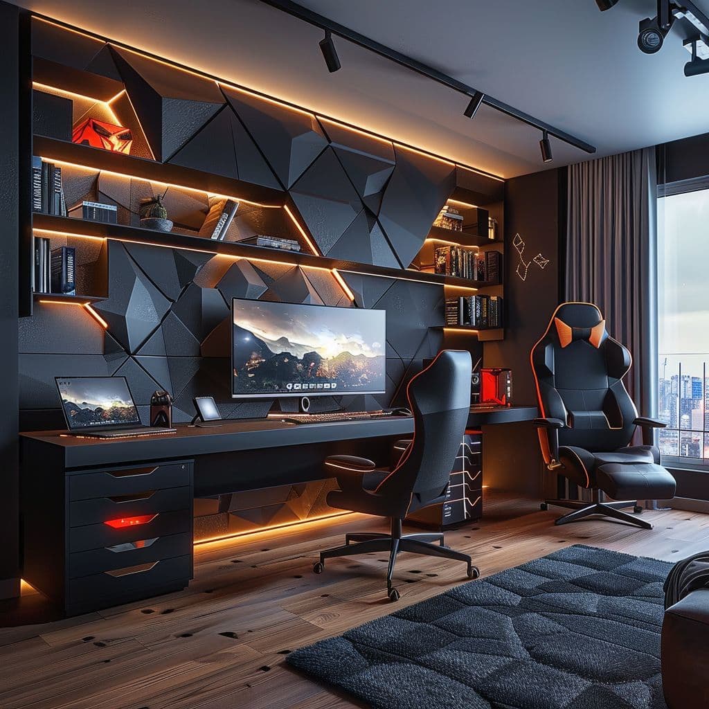 Gaming Room Design & Furniture - project photo 13