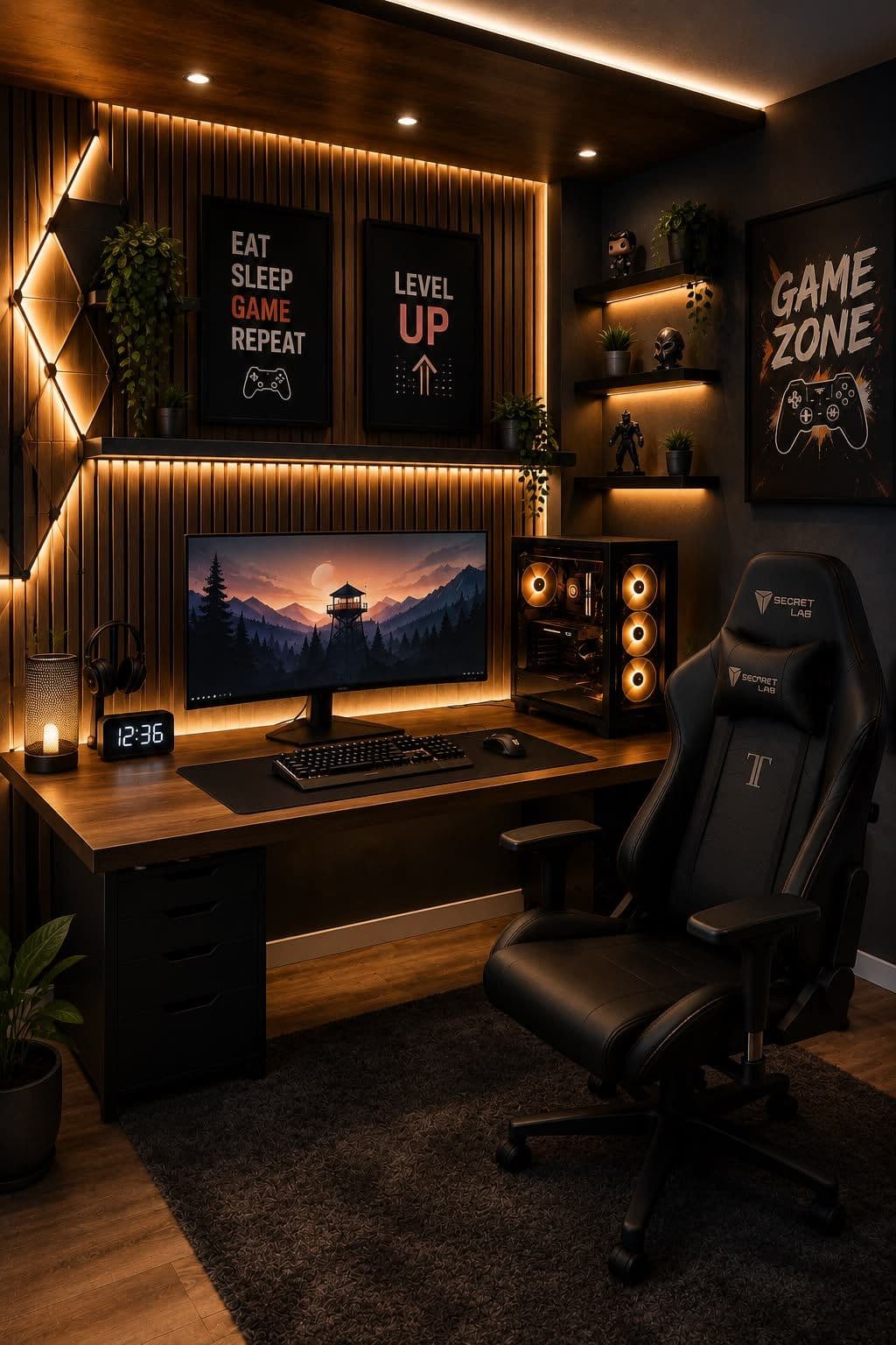 Gaming Room Design & Furniture - project photo 15