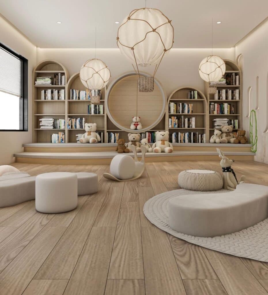 Kids room interior project by Al-Awan Furniture